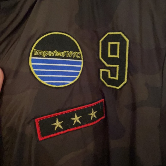 Brave Soul Camo Bomber Jacket - Picture 2 of 5